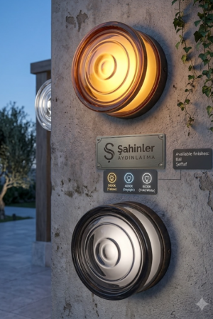 Ripple Camlı Aplik